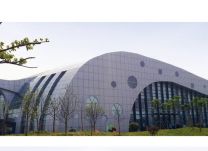 德阳会议中心外景网架工程